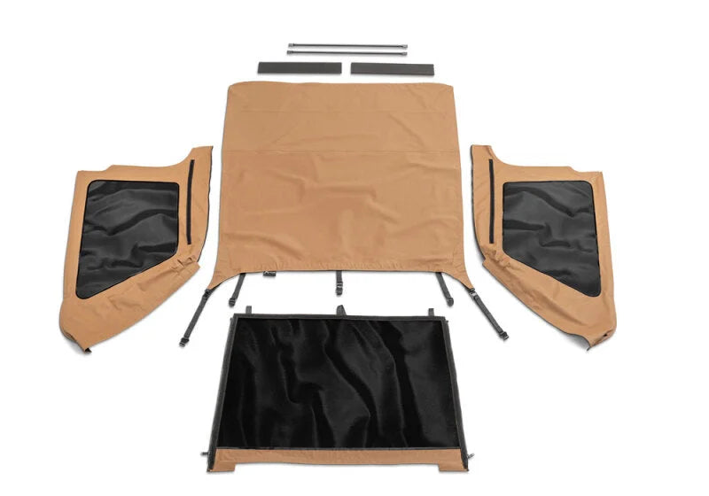 Rampage 1997-2006 Jeep Wrangler(TJ) Frameless Soft Top Kit - Spice - Main Product View