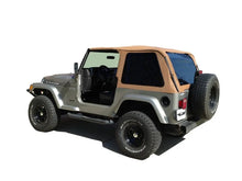 Load image into Gallery viewer, Rampage 1997-2006 Jeep Wrangler(TJ) Frameless Soft Top Kit - Spice - Side View