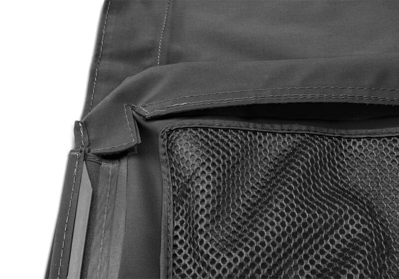 Rampage 1997-2006 Jeep Wrangler(TJ) OEM Replacement Top - Black Diamond - Installation View
