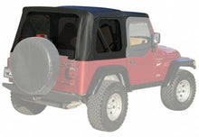 Load image into Gallery viewer, Rampage 1997-2006 Jeep Wrangler(TJ) OEM Replacement Top - Black Diamond - Back View