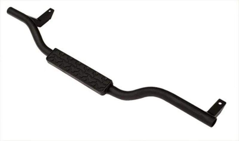 Rampage 1997-2006 Jeep Wrangler(TJ) Side Bar Drop Step Slimline - Black - Main Product View