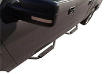 Load image into Gallery viewer, Rampage 1997-2006 Jeep Wrangler(TJ) Side Bar Drop Step Slimline - Black - Side View
