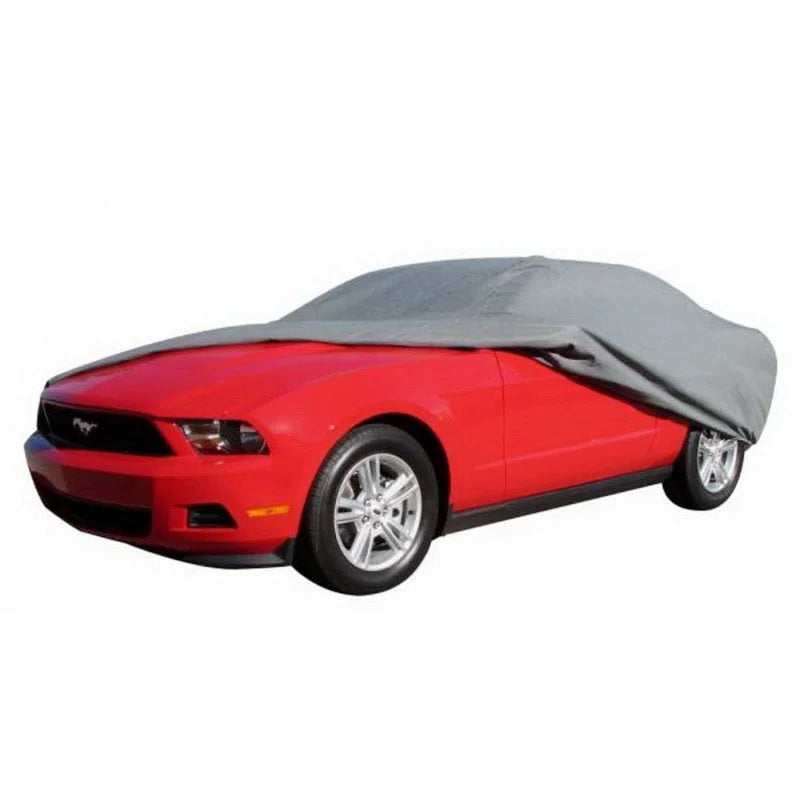Rampage 1999-2019 Universal Easyfit Car Cover 4 Layer - Grey - Side View