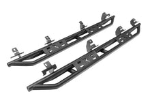 Load image into Gallery viewer, Rampage 20-22 Jeep Gladiator SRS Sidebar Rock Crawler Steps - Black - Main Product View
