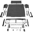 Load image into Gallery viewer, Rampage 20-22 Jeep Gladiator Trailview Fastback - Black Diamond - Main Product View