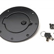 Load image into Gallery viewer, Rampage 2007-2018 Jeep Wrangler(JK) Billet Style Gas Cover - Black