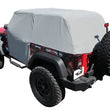 Load image into Gallery viewer, Rampage 2007-2018 Jeep Wrangler(JK) Cab Cover With Door Flaps - Grey - Side View