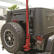 Load image into Gallery viewer, Rampage 2007-2018 Jeep Wrangler(JK) High Lift Jack Mount - Black - Side View
