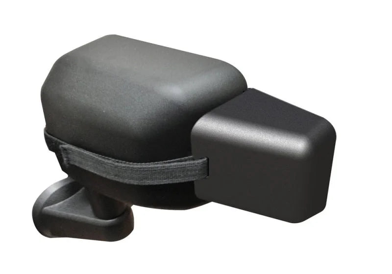 Rampage 2007-2018 Jeep Wrangler(JK) Mirror Extensions - Black - Main Product View