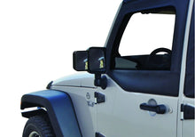 Load image into Gallery viewer, Rampage 2007-2018 Jeep Wrangler(JK) Mirror Extensions - Black - Side View