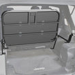 Load image into Gallery viewer, Rampage 2007-2018 Jeep Wrangler(JK) Rear Sport Rack - Black - Detail View
