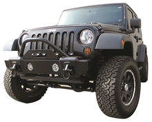 Load image into Gallery viewer, Rampage 2007-2018 Jeep Wrangler(JK) Recovery Bumper Stubby Front - Black - Main Product View