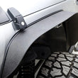 Load image into Gallery viewer, Rampage 2007-2018 Jeep Wrangler(JK) Steel Fender Flares - Slim - Black - Side View
