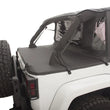 Load image into Gallery viewer, Rampage 2007-2018 Jeep Wrangler(JK) Unlimited 4-Door Trailview Tonneau Top - Black Diamond - Main Product View