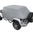 Load image into Gallery viewer, Rampage 2007-2018 Jeep Wrangler(JK) Unlimited Cab Cover With Door Flaps - Grey - Side View
