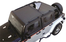 Load image into Gallery viewer, Rampage 2007-2018 Jeep Wrangler(JK) Unlimited Combo Sun Brief/Safari Top - Black Diamond - Main Product View