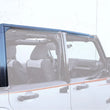Load image into Gallery viewer, Rampage 2007-2018 Jeep Wrangler(JK) Unlimited Door Surround Kit - Black - Side View