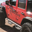 Load image into Gallery viewer, Rampage 2018-2019 Jeep Wrangler(JL) Sport 2-Door Rock Rail - Black - Side View