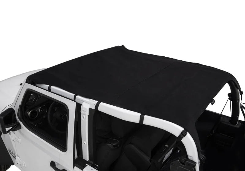 Rampage 2018-2019 Jeep Wrangler(JL) Unlimited Sport 4-Door California Ext.Brief-OE Style - Black - Side View