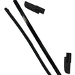 Load image into Gallery viewer, Rampage 2018+ Jeep Wrangler JL (2 &amp; 4 Door) Soft Top Tailgate Bar - Black - Main Product View