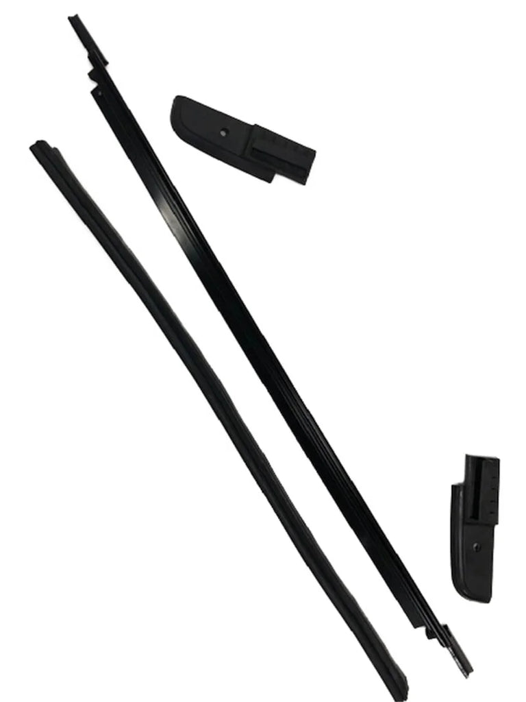 Rampage 2018+ Jeep Wrangler JL (2 & 4 Door) Soft Top Tailgate Bar - Black - Main Product View