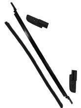 Load image into Gallery viewer, Rampage 2018+ Jeep Wrangler JL (2 &amp; 4 Door) Soft Top Tailgate Bar - Black - Main Product View