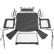 Load image into Gallery viewer, Rampage 86-95 Jeep Wrangler CJ7/YJ Complete Top - Black Diamond - Main Product View
