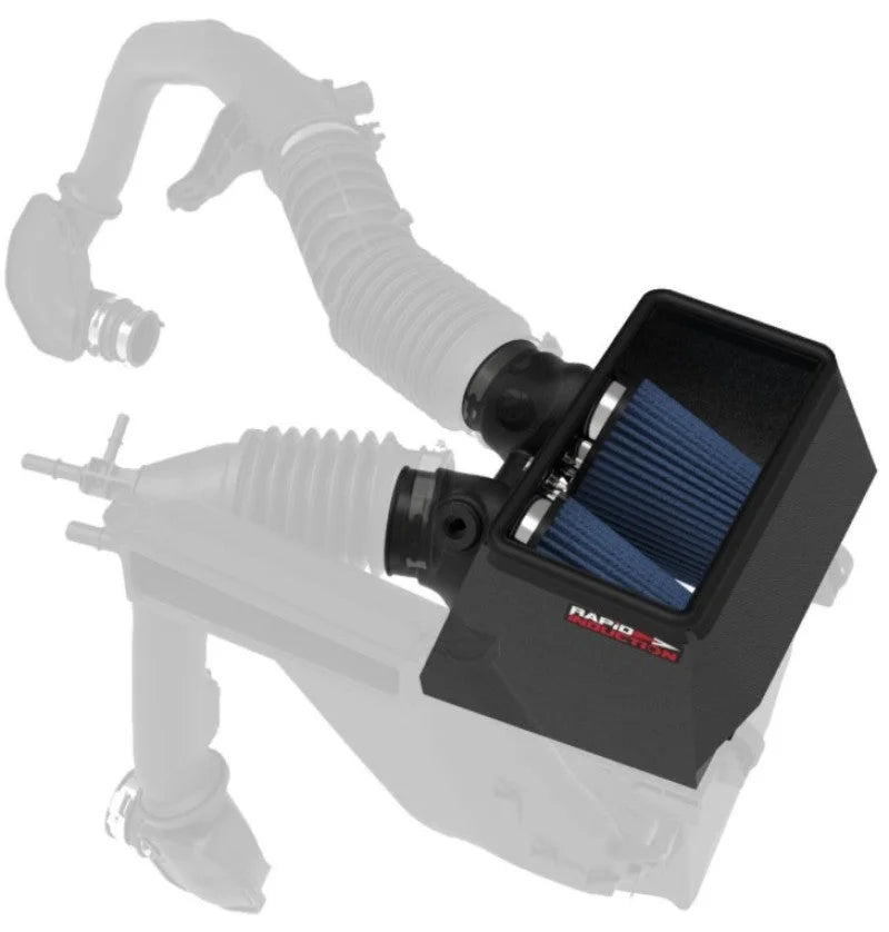 Rapid Induction Cold Air Intake System w/Pro 5R Filter 19-20 Ford Edge V6 2.7L (tt) - Additional View 8