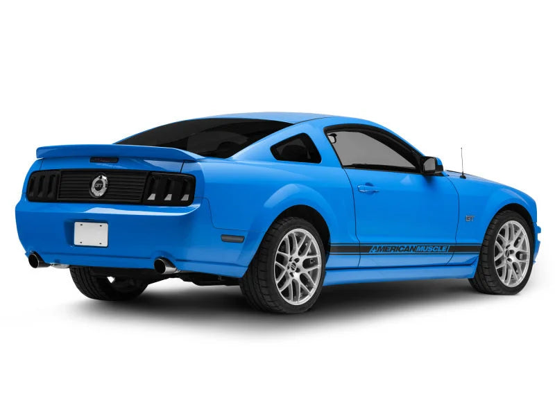 Raxiom 05-09 Ford Mustang Axial Series LED Side Markers (Smoked) - Main Product View