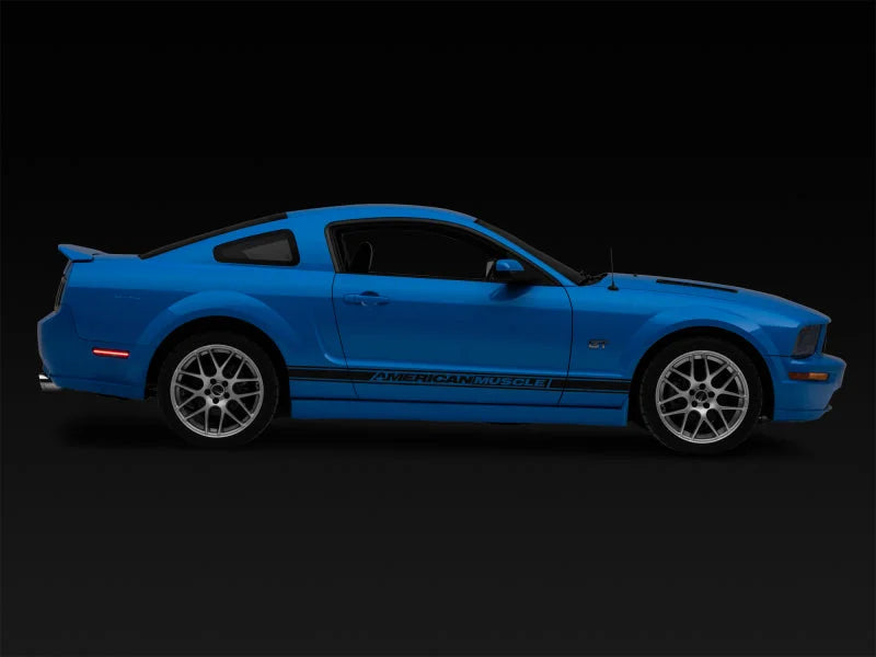 Raxiom 05-09 Ford Mustang Axial Series LED Side Markers (Smoked) - Additional View 6
