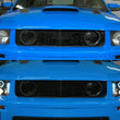 Load image into Gallery viewer, Raxiom 05-09 Ford Mustang Excluding GT500 LED Halo Projector Headlights- Blk Housing (Clear Lens) - Back View