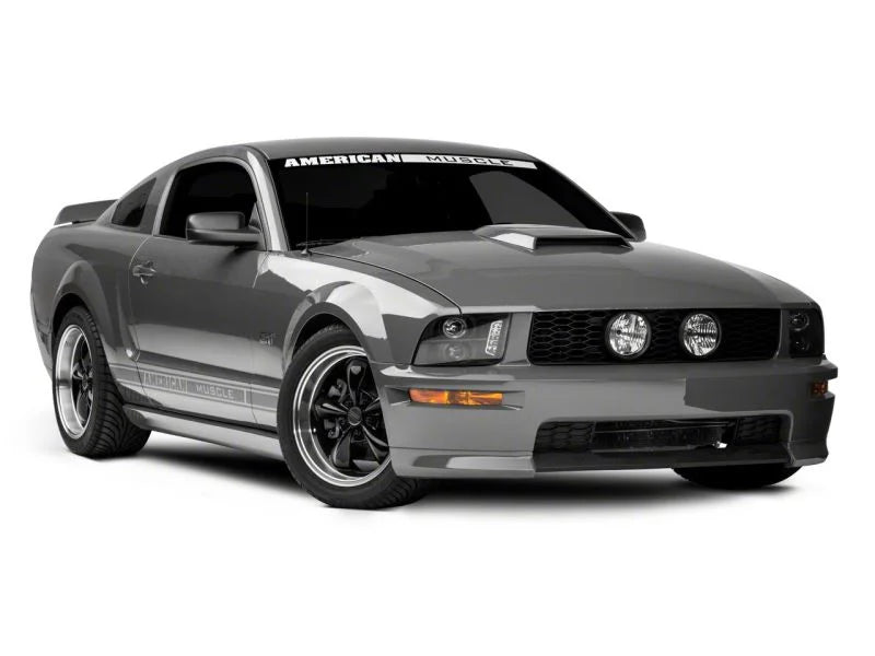 Raxiom 05-09 Ford Mustang Excluding GT500 LED Halo Projector Headlights- Blk Housing (Clear Lens) - Additional View 5