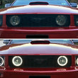 Load image into Gallery viewer, Raxiom 05-09 Ford Mustang GT V6 Axial Series CCFL Halo Projector Headlight- Blk Housing (Smkd Lens) - Additional View 11