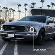 Load image into Gallery viewer, Raxiom 05-09 Ford Mustang GT V6 Axial Series CCFL Halo Projector Headlight- Blk Housing (Smkd Lens) - Additional View 13
