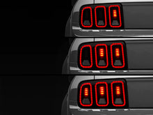 Load image into Gallery viewer, Raxiom 05-09 Ford Mustang Gen5 Tail Lights- Black Housing (Smoked Lens) - Main Product View