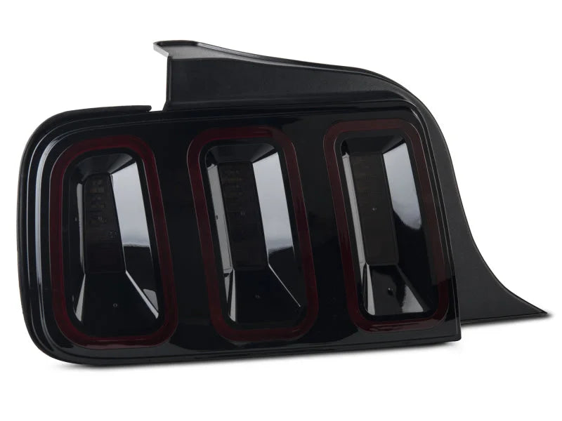 Raxiom 05-09 Ford Mustang Gen5 Tail Lights- Black Housing (Smoked Lens) - Additional View 5