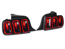 Load image into Gallery viewer, Raxiom 05-09 Ford Mustang Gen5 Tail Lights- Black Housing (Smoked Lens) - Additional View 12