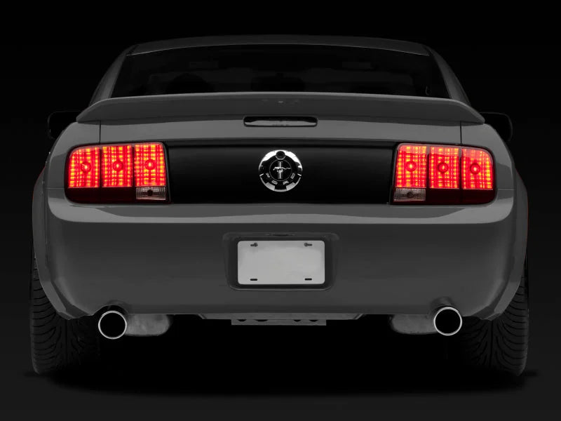 Raxiom 05-09 Ford Mustang Sequential Tail Light Kit (Plug-and-Play) - Back View