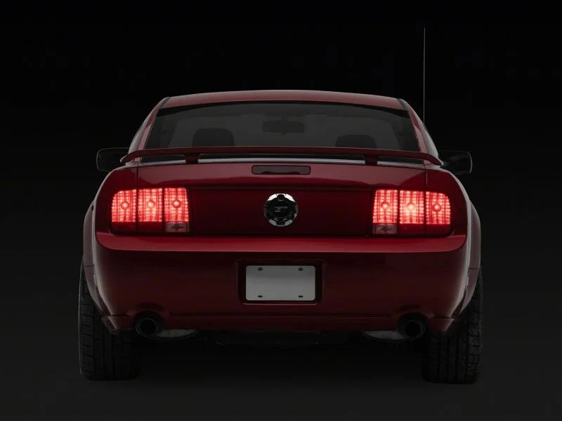 Raxiom 05-09 Ford Mustang Sequential Tail Light Kit- Plug-and-Play - Installation View