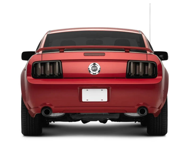 Raxiom 05-09 Ford Mustang Vector V2 LED Tail Lights- Black Housing (Smoked Lens) - Side View