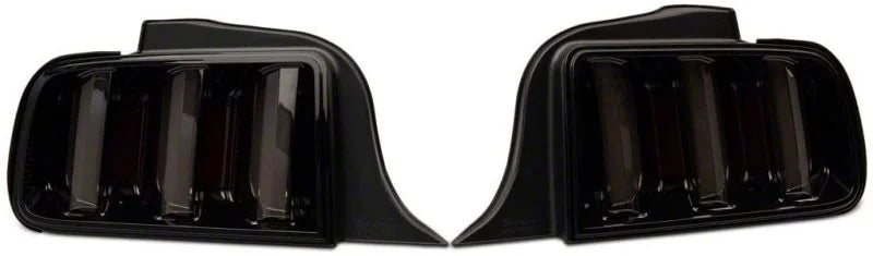 Raxiom 05-09 Ford Mustang Vector V2 LED Tail Lights- Black Housing (Smoked Lens) - Additional View 12