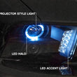Load image into Gallery viewer, Raxiom 05-09 Ford Mustang w/ Halogen LED Halo Prjctr Headlights-Blk Hsng(Smoked Lens Exclude GT500) - Additional View 8