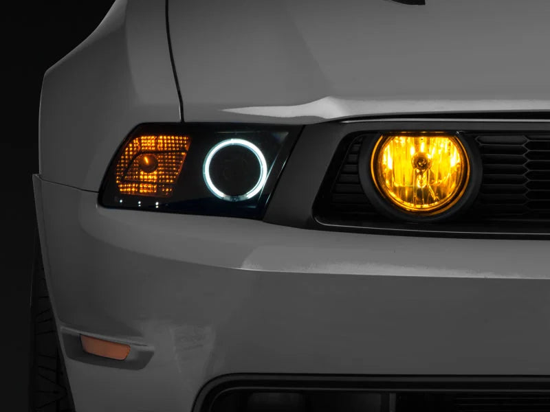 Raxiom 05-12 Ford Mustang GT Fog Lights Yellow - Main Product View
