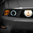 Load image into Gallery viewer, Raxiom 05-12 Ford Mustang GT LED Halo Fog Lights (Smoked) - Main Product View
