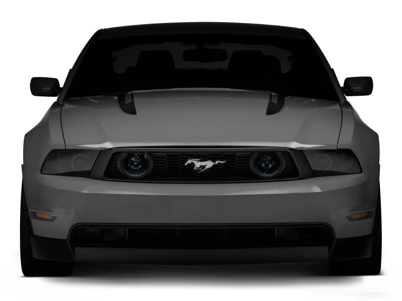 Raxiom 05-12 Ford Mustang GT LED Halo Fog Lights (Smoked) - Side View