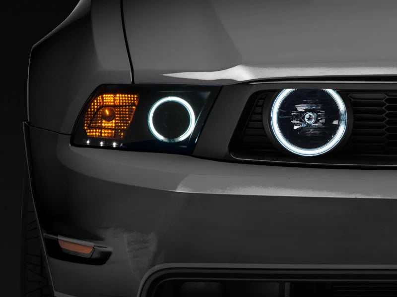 Raxiom 05-12 Ford Mustang GT LED Halo Fog Lights (Smoked) - Additional View 8