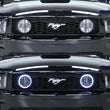 Load image into Gallery viewer, Raxiom 05-12 Ford Mustang GT LED Halo Fog Lights (Smoked) - Additional View 10