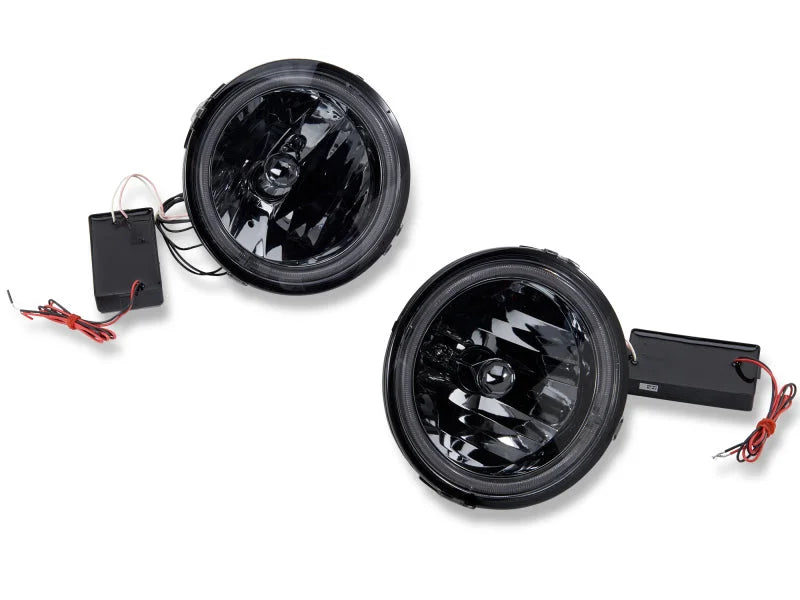 Raxiom 05-12 Ford Mustang GT LED Halo Fog Lights (Smoked) - Additional View 12