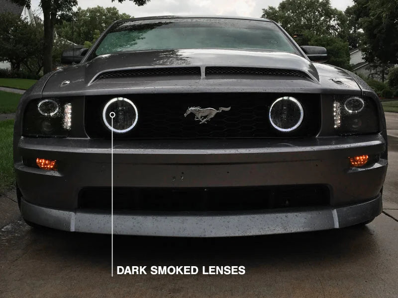 Raxiom 05-12 Ford Mustang GT LED Halo Fog Lights (Smoked) - Additional View 13