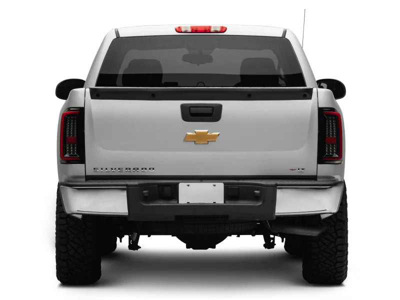 Raxiom 07-13 Chevy Silverado 1500 G2 LED Tail Lights- Black Housing (Clear Lens) - Additional View 6